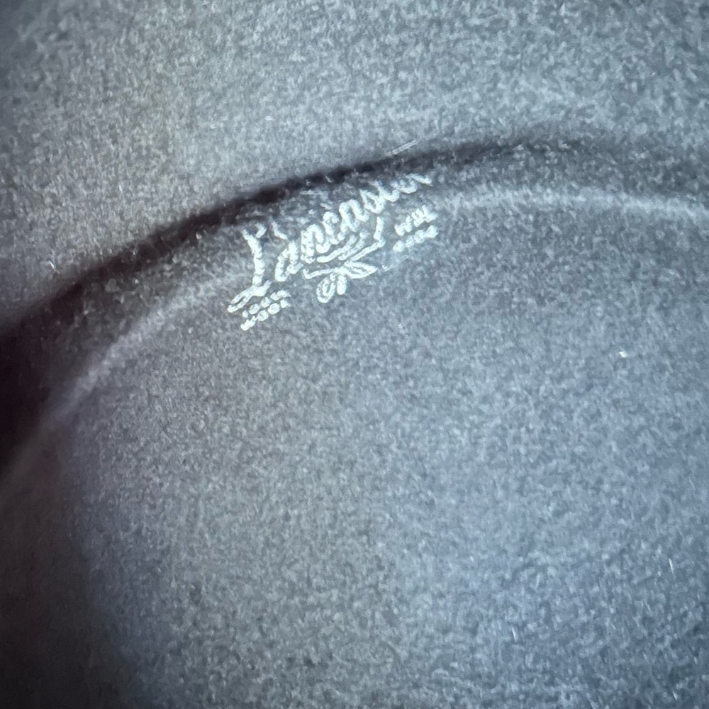 Vintage Black Wool Hat w Feather Embellishment - Picture 14 of 14